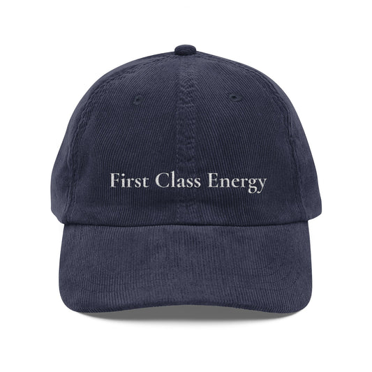 Vintage First Class Energy Dad Cap